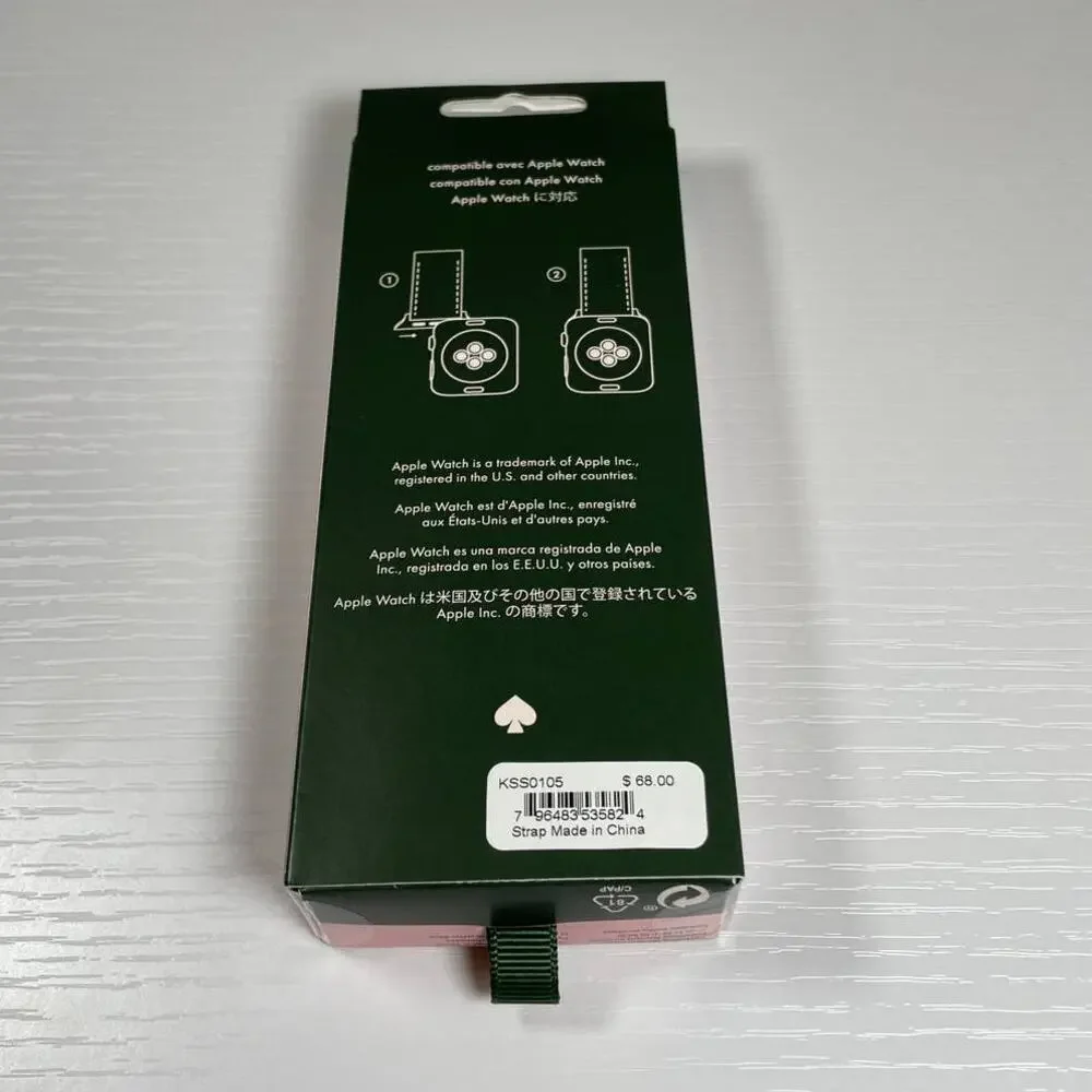 Kate Spade Apple Watch silicone strap, 38mm 40mm